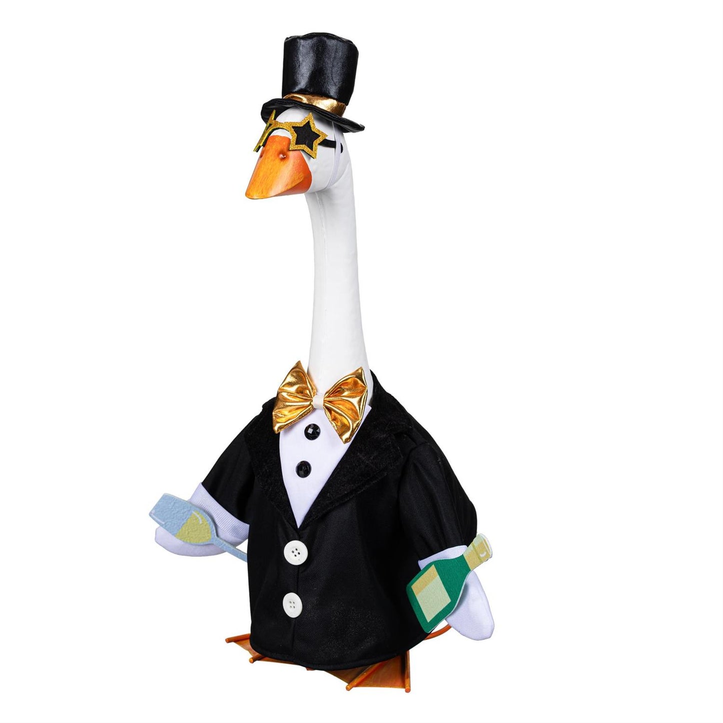 Porch Goose Outfit - Happy New Year