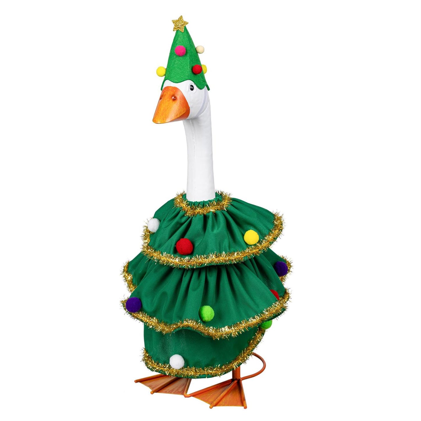 Porch Goose Outfit - Christmas Tree