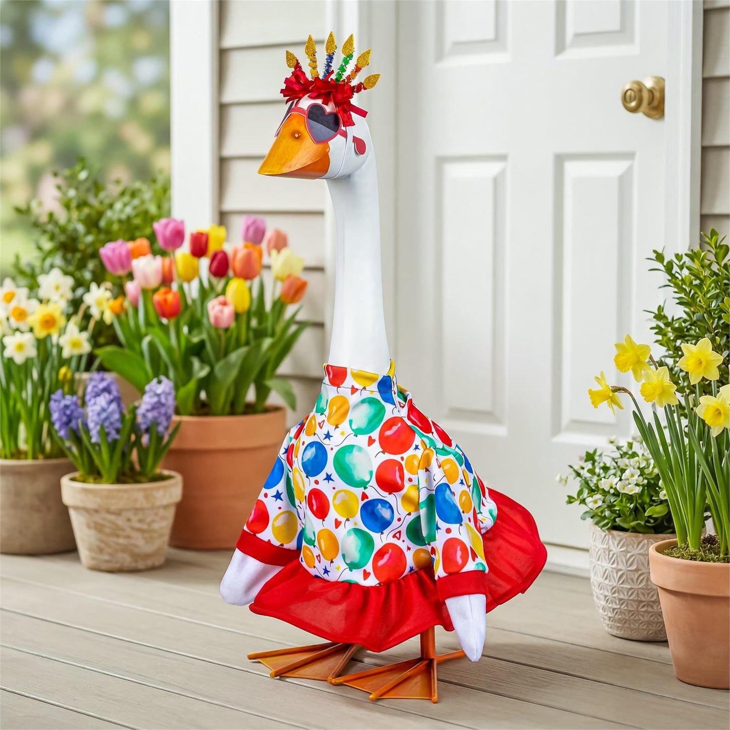 Porch Goose Outfit - Birthday Celebration