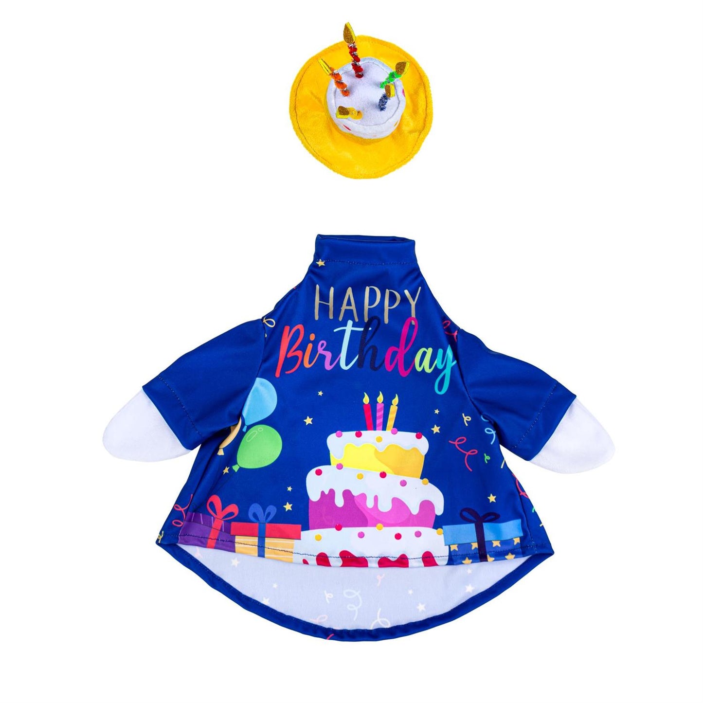 Porch Goose Outfit - Birthday Celebration (Blue)
