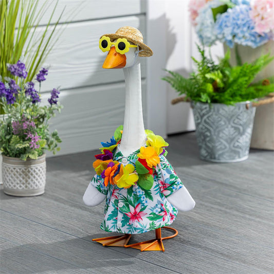 Porch Goose Outfit - Hawaiian Vacation