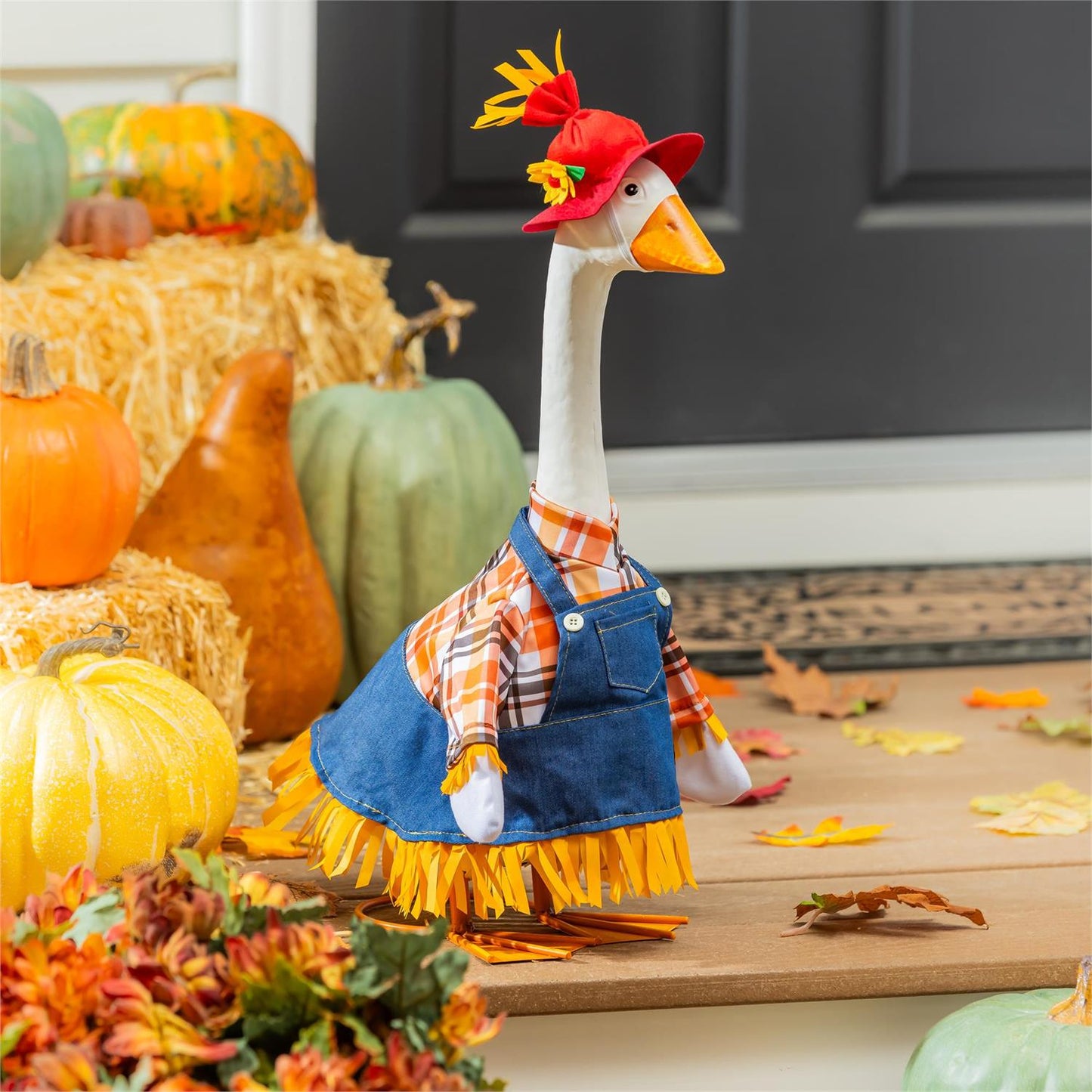 Porch Goose Outfit - Scarecrow
