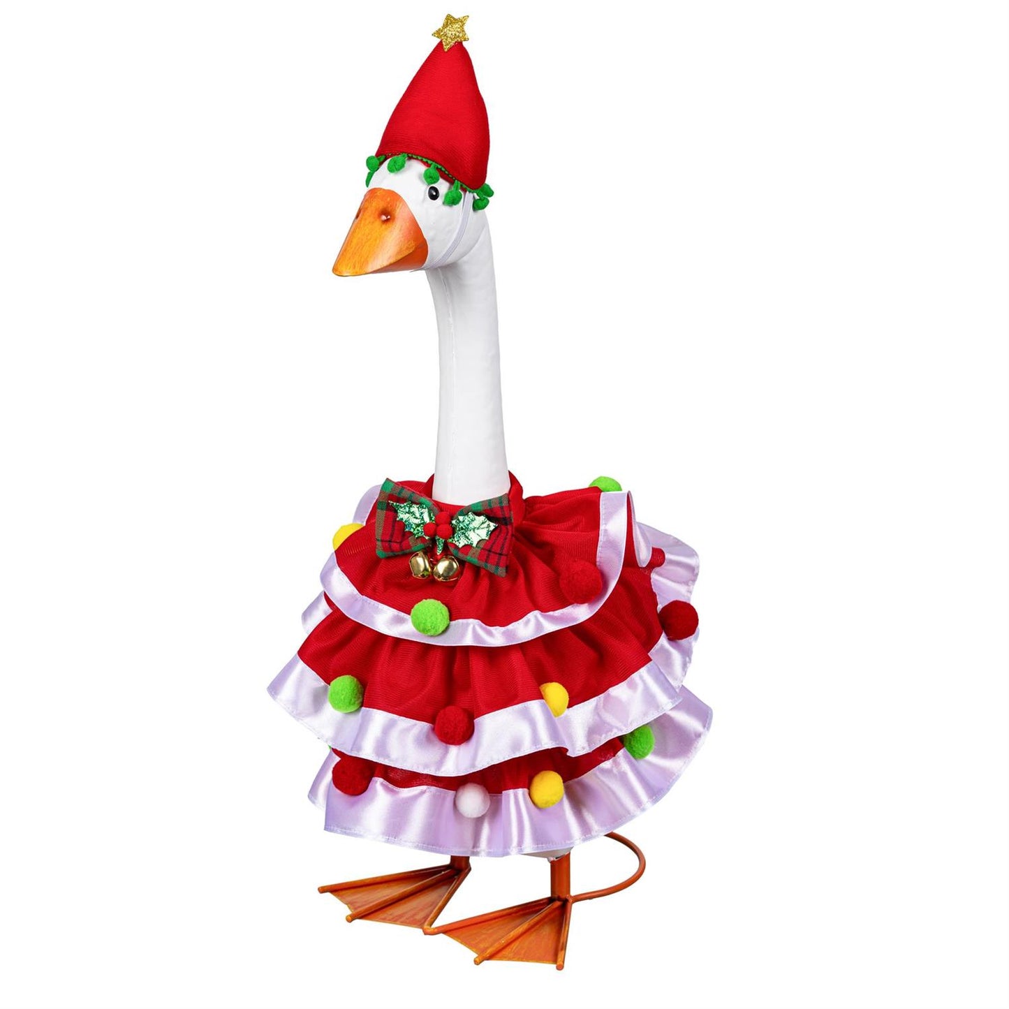 Porch Goose Outfit - Christmas Dress