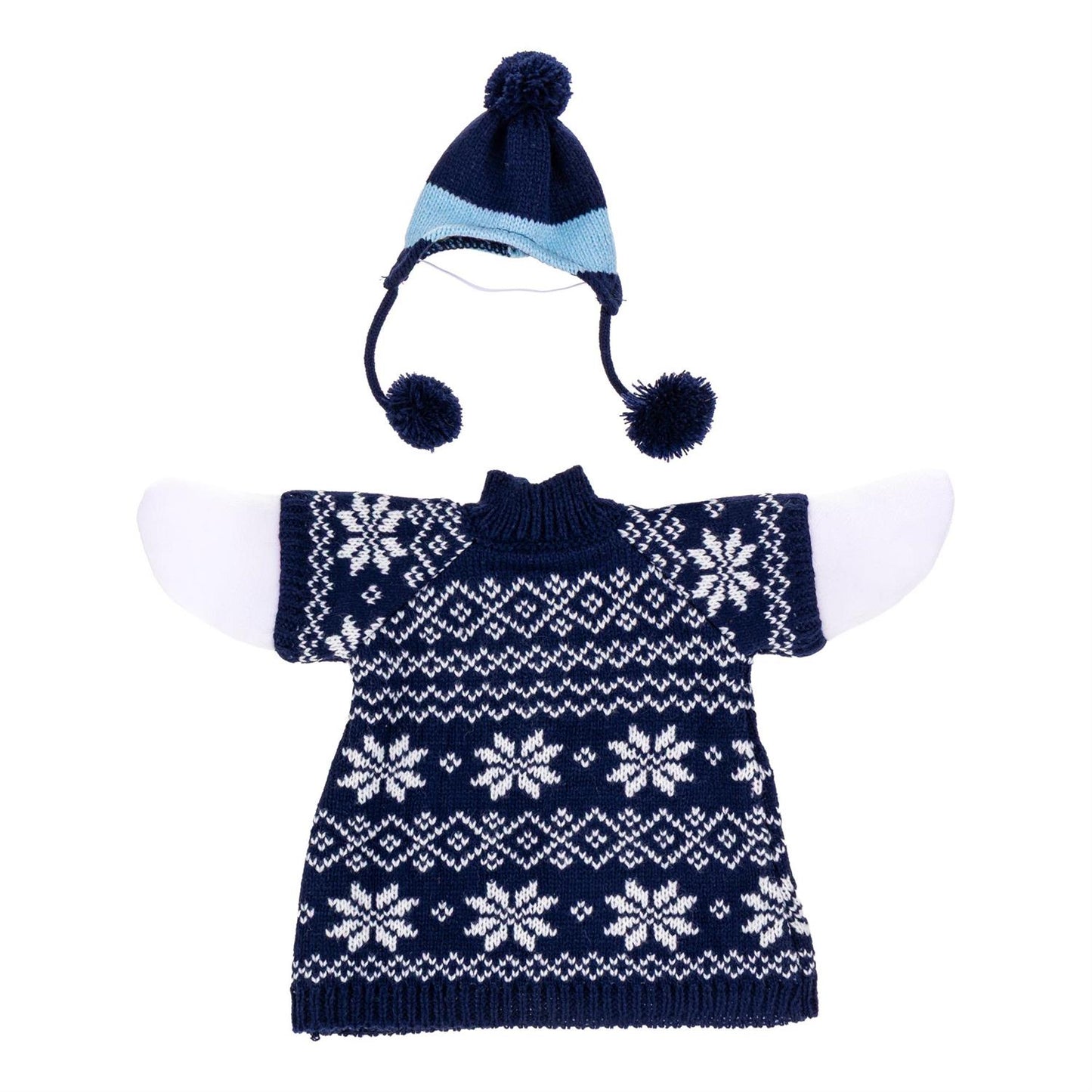 Porch Goose Outfit - Blue Sweater