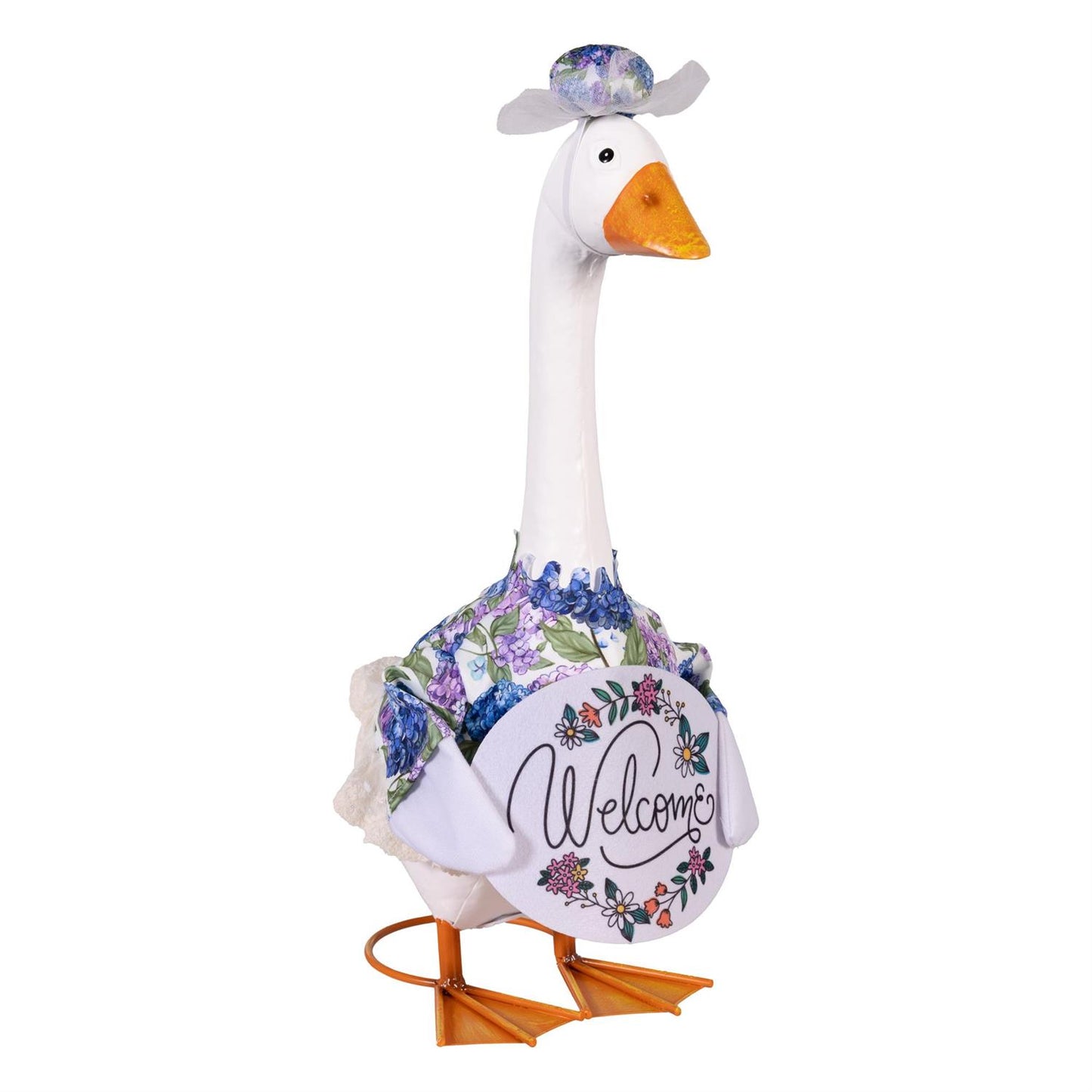 Porch Goose Outfit - Hydrangea Happiness