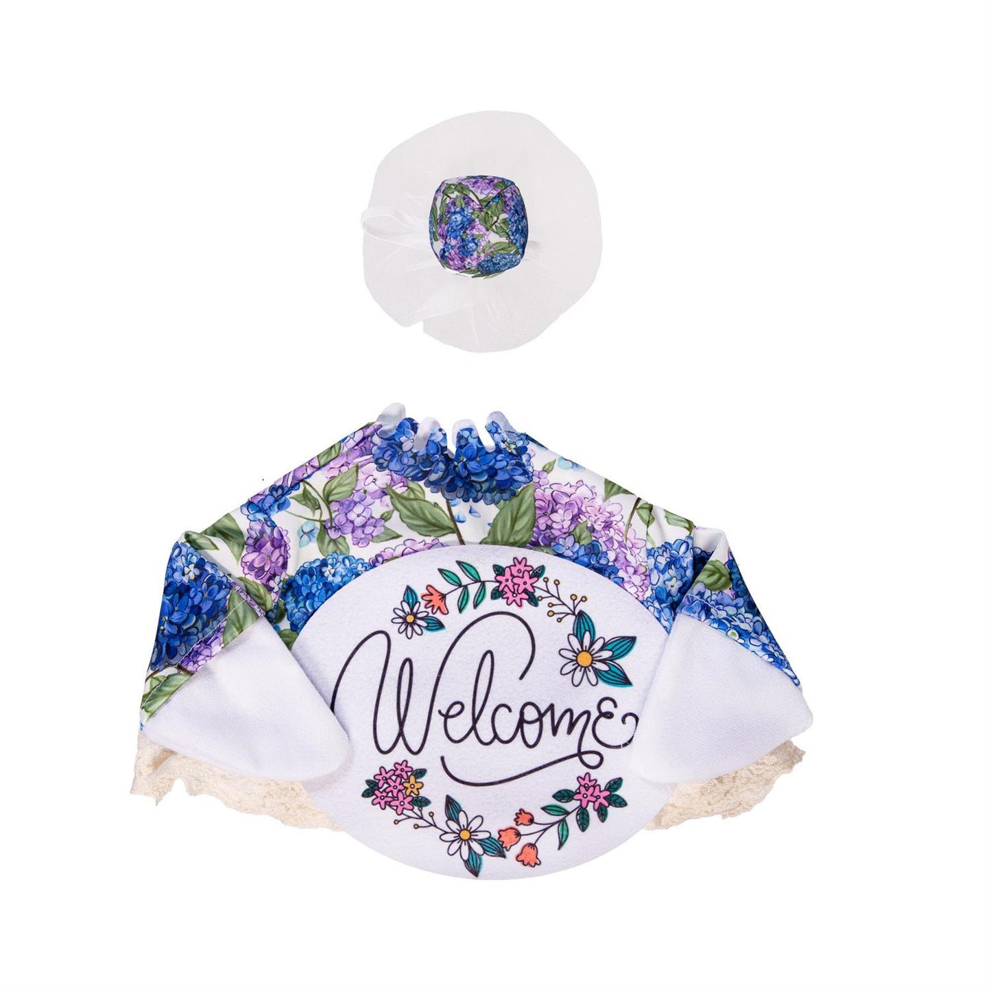Porch Goose Outfit - Hydrangea Happiness