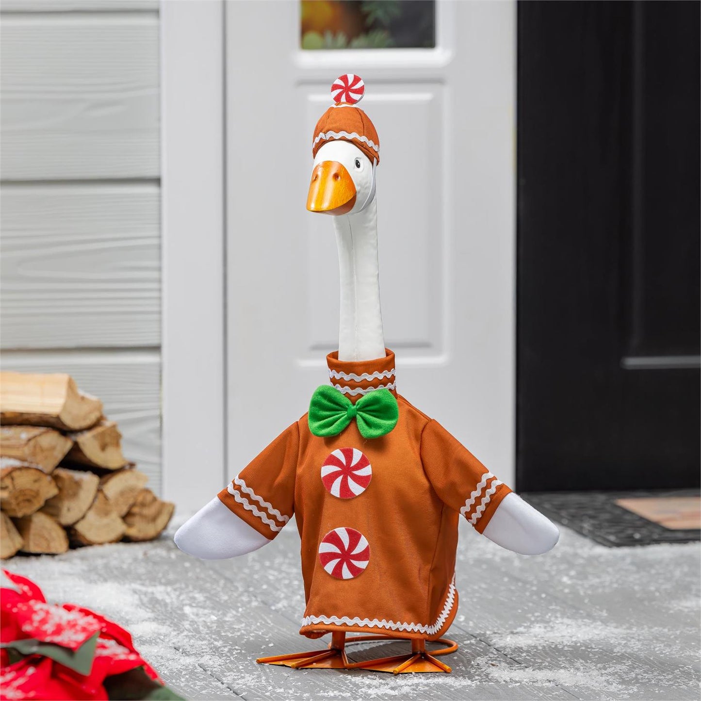 Porch Goose Outfit - Gingerbread