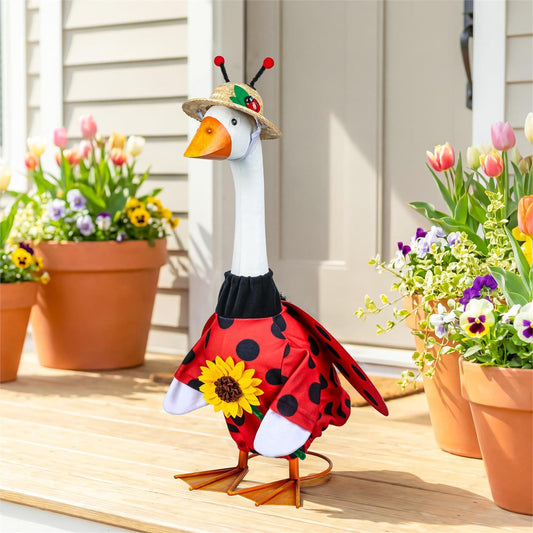 Porch Goose Outfit - Ladybug