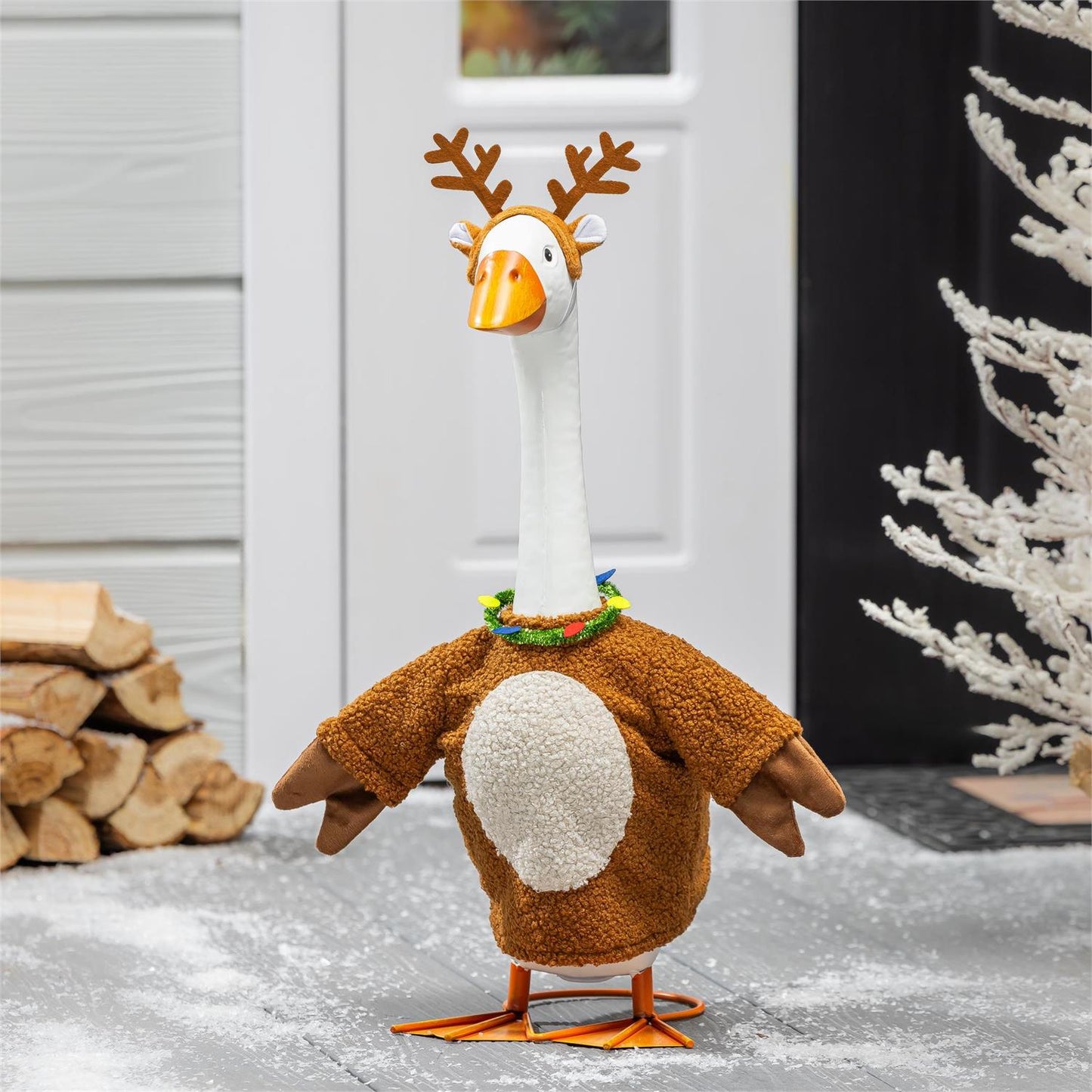 Porch Goose Outfit - Reindeer